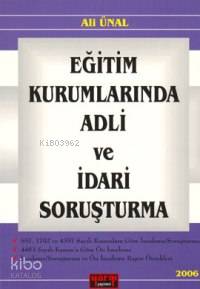 Eğitim Kurumlarında Adli ve İdari Soruşturma