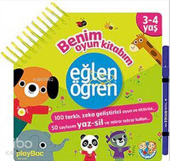 Eğlen Öğren Benim Oyun Kitabım 3-4 yaş