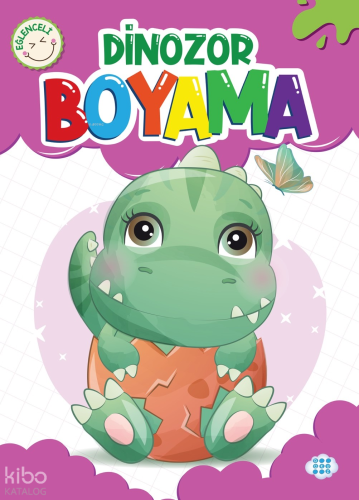 Eğlenceli Dinazor Boyama | Kolektif | Dokuz Çocuk