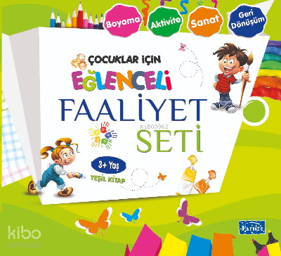 Eğlenceli Faaliyet Seti Yeşil Kitap – 3 YAŞ ÜZERİ