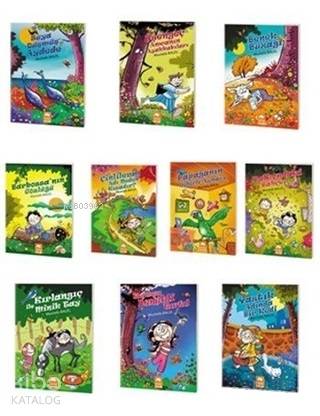 Eğlenceli Hikayeler Serisi (10 Kitap) | Mustafa Balel | Eksik Parça Ya