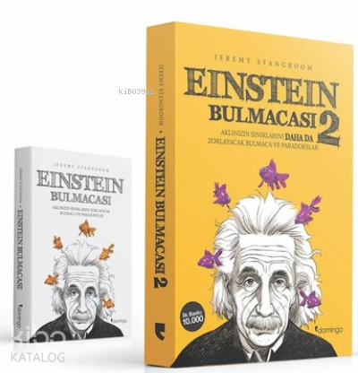 Einstein Bulmacası Seti - 2 Kitap Takım | Jeremy Strangroom | Domingo 