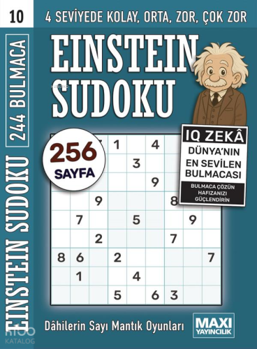 Einstein Sudoku 10 | Kolektif | Maxi Yayıncılık