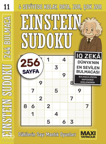Einstein Sudoku 11 | Kolektif | Maxi Yayıncılık