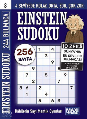 Einstein Sudoku 8 | Kolektif | Maxi Yayıncılık