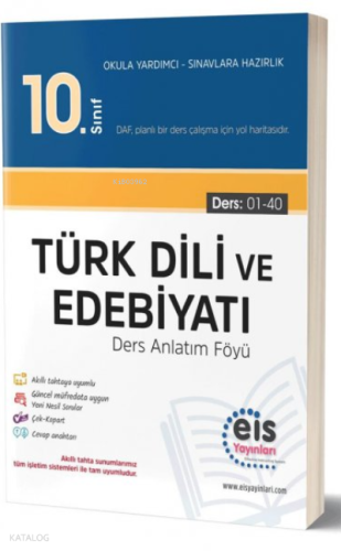 EIS - 10.Sınıf - DAF - Türk Dili Ve Edebiyatı