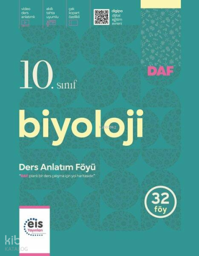 Eis Yayınları 10. Sınıf Biyoloji Ders Anlatım Föyü