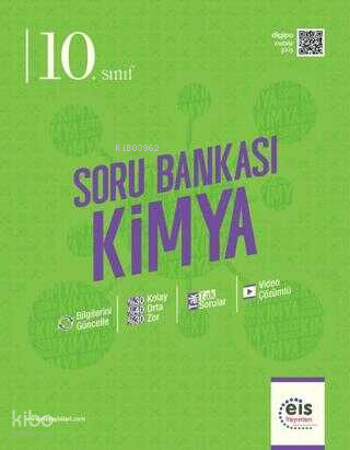 Eis Yayınları 10. Sınıf Kimya Soru Bankası | Kolektif | Eis Yayınları