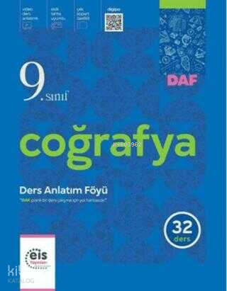 Eis Yayınları 9. Sınıf DAF Coğrafya