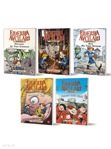 Ejderha Avcıları Okulu (16-20) Seti - (5 Kitap) | Kolektif | Beyaz Bal