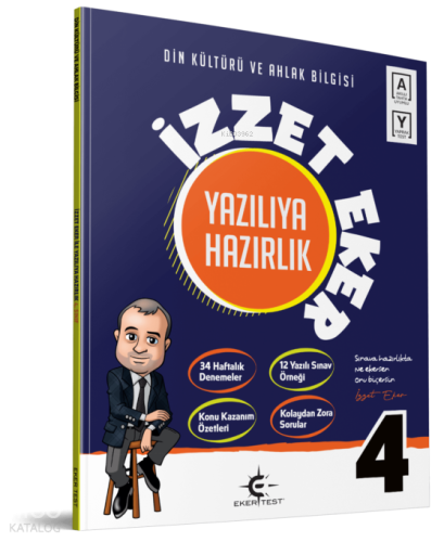 Eker Test 4. Sınıf İzzet Eker İle Yazılıya Hazırlık | Kolektif | Eker 