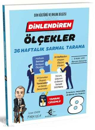 Eker Test Yayınları 8.Sınıf 36 Haftalık Deneme | İzzet Eker | Eker Tes