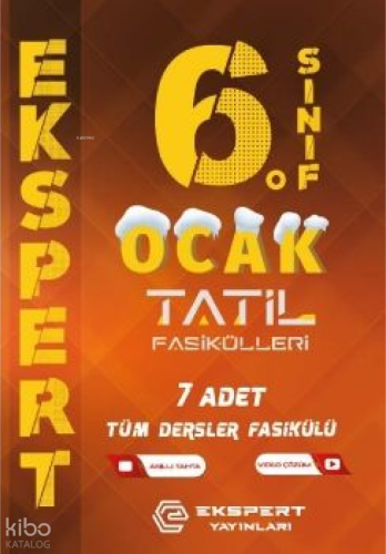 Ekspert 6, Sınıf Ocak Tatil Fasikülleri