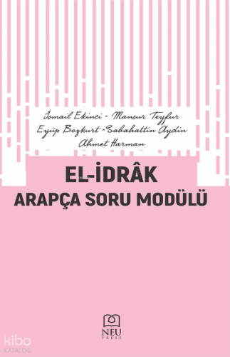 El-İdrâk Arapça Soru Modülü | İsmail Ekinci | Necmettin Erbakan Üniver