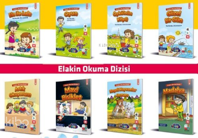 Ela İle Lale 1.Sınıf 8'Li Okuma Serisi | Kolektif | Analiz Yayıncılık