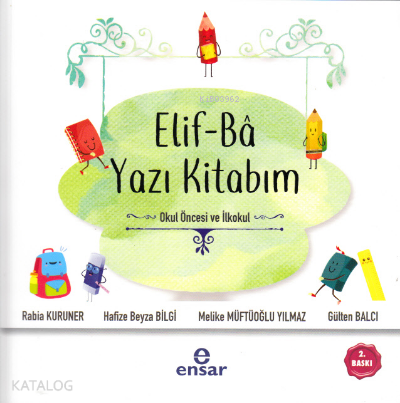 Elif-Ba Yazı Kitabım-Okul Öncesi ve İlkokul