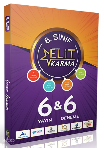 Elit Karma 6. Sınıf Elit Karma 6x6 Deneme Çözümlü | Kolektif | Paraf Y