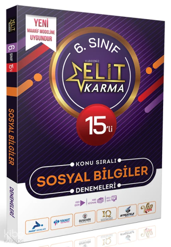 Elit Karma 6. Sınıf Sosyal Bilgiler Konu Sıralı 15'li Deneme | Kolekti