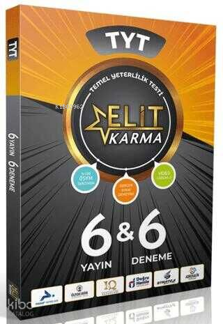 Elit Karma YKS TYT Elit Karma 6x6 Deneme Çözümlü | Kolektif | Paraf Ya