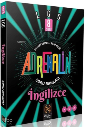 En Yayınları 8.Sınıf Adrenalin İngilizce Soru Bank