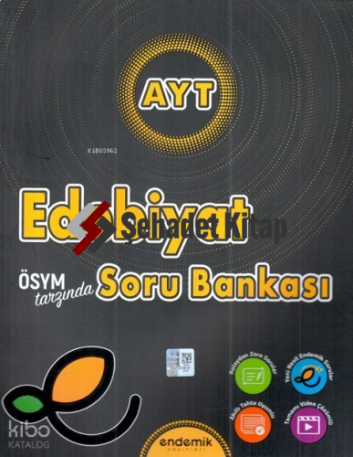 Endemik Yayınları AYT Edebiyat Soru Bankası
