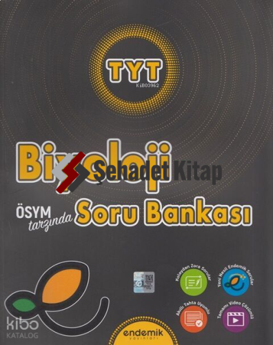 Endemik Yayınları TYT Biyoloji Soru Bankası