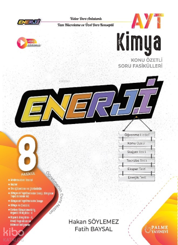 Enerji Ayt Kimya Konu Özetli Soru Fasikülleri | Hakan Söylemez | Palme