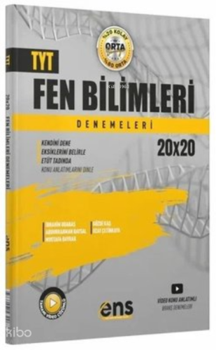 ENS TYT Fen Bilimleri 20 x 25 li Denemeleri