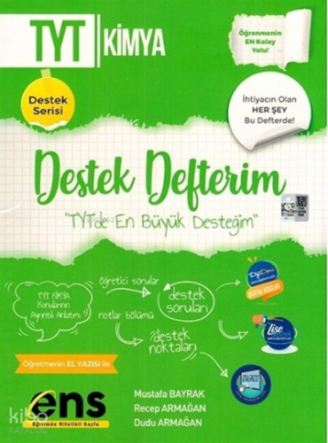 Ens Tyt Destek Defterim Kimya - 2022