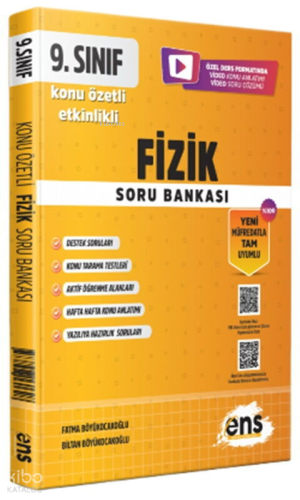 ENS Yayıncılık 9. Sınıf Fizik Etkinlikli Soru Bankası