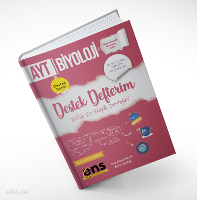 Ens Yayıncılık Ayt Biyoloji Destek Defterim | Kolektif | Ens Yayınları
