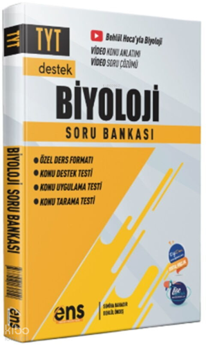 ENS Yayıncılık TYT Biyoloji Destek Soru Bankası