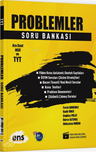 ENS Yayınları TYT Problemler Soru Bankası | Kolektif | Ens Yayınları (