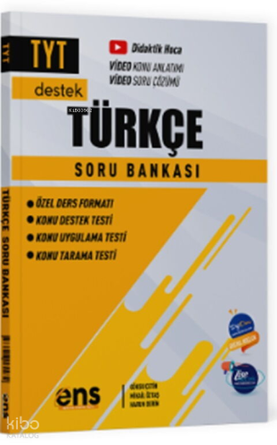 ENS Yayınları TYT Türkçe Soru Bankası | Kolektif | Ens Yayınları (Bayi
