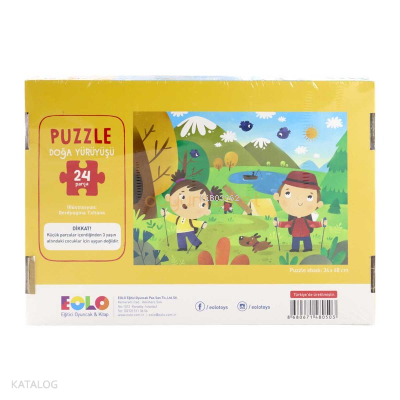 Eolo 24 Parça Puzzle - Doğa Yürüyüşü
