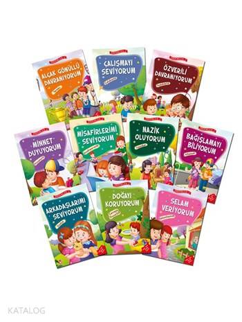 Erdemler Dizisi - 2 (Set-10 Kitap) | Kolektif | Timaş Çocuk