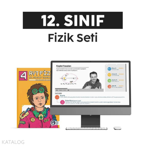 Ertan Sinan Şahin Yayınları 12. Sınıf Fizik Seti
