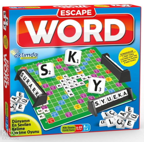 Escape Word - Kelime Oyunu | Kolektif | Aklımda Zeka Oyunları