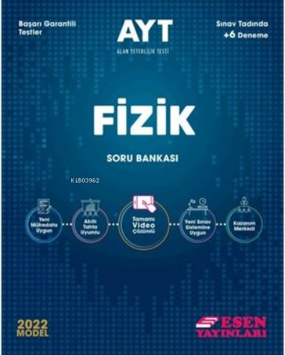 Esen Ayt Fizik Soru Bankası | Kolektif | Esen Yayınları