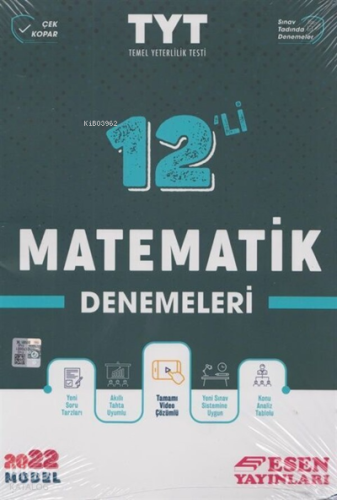 Esen Tyt 12' Li Matematik Denemeleri