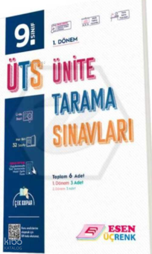 Esen - Üçrenk 9.Sınıf Ünite Tarama Sınavları | Kolektif | Esen Yayınla
