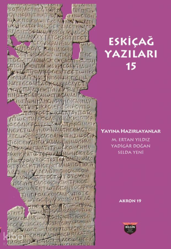 Eskiçağ Yazıları 15