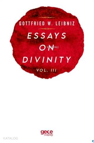 Essays On Divinity Vol. 3