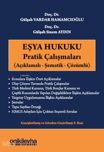 Eşya Hukuku Pratik Çalışmaları
