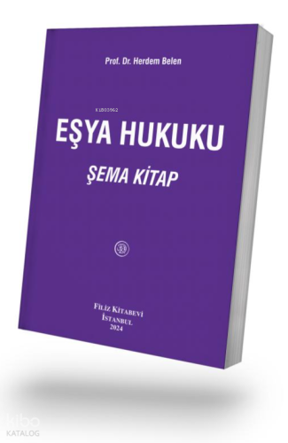 Eşya Hukuku;Şema Kitap | Herdem Belen | Filiz Kitabevi