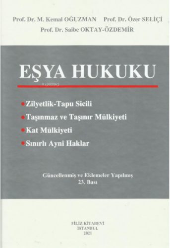 Eşya Hukuku