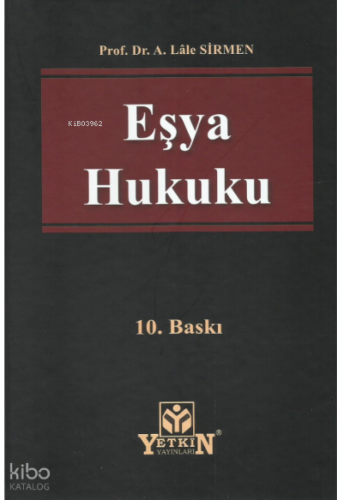 Eşya Hukuku