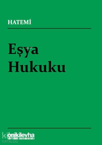 Eşya Hukuku