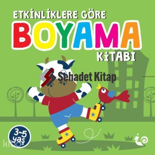 Etkinliklere Göre Boyama Kitabı - Yeşil