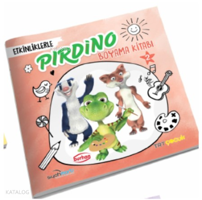 Etkinliklerle Pırdino Boyama Kitabı 2